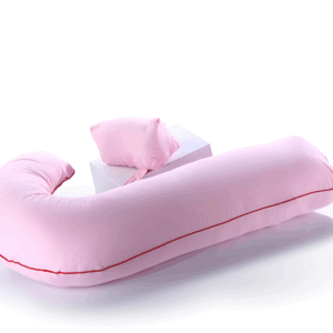 J-Shaped Pregnancy Pillow